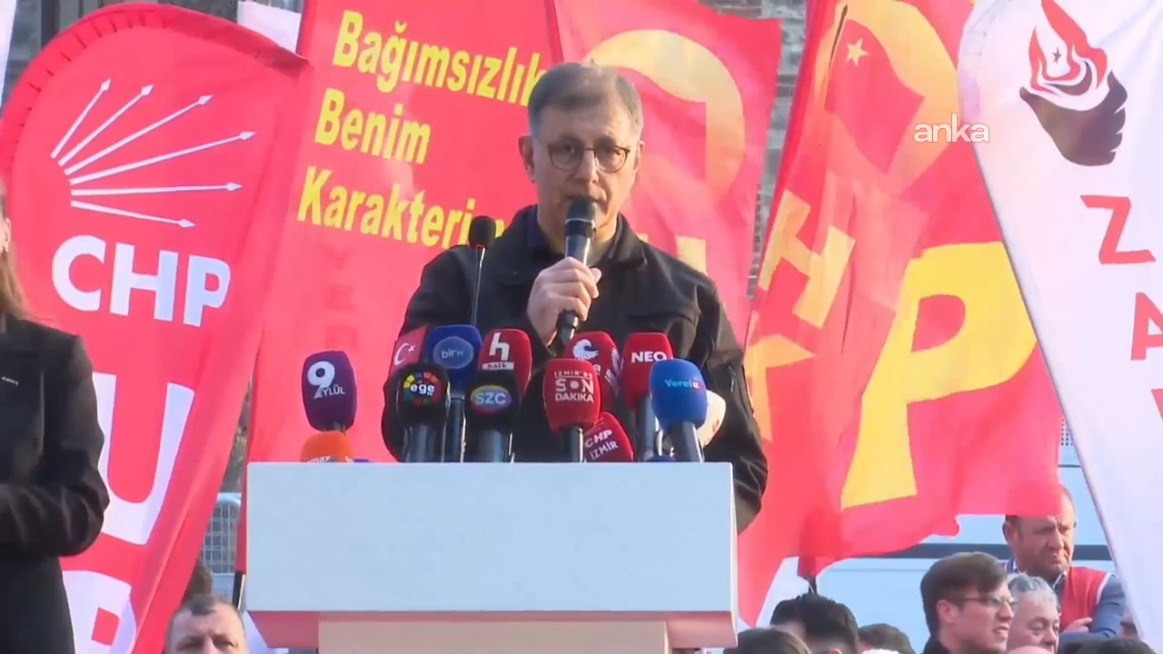 Meslek Fabrikası mitinginde konuşan İZBB Başkanı Tugay: İzmir’i yenemeyeceksiniz. O binaya gireceğim