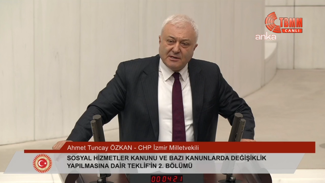 CHP'li Tuncay Özkan: Bir ülkede çocuklar suçla, katliamla itham ediliyorsa o ülkenin büyüklerinde sorun vardır