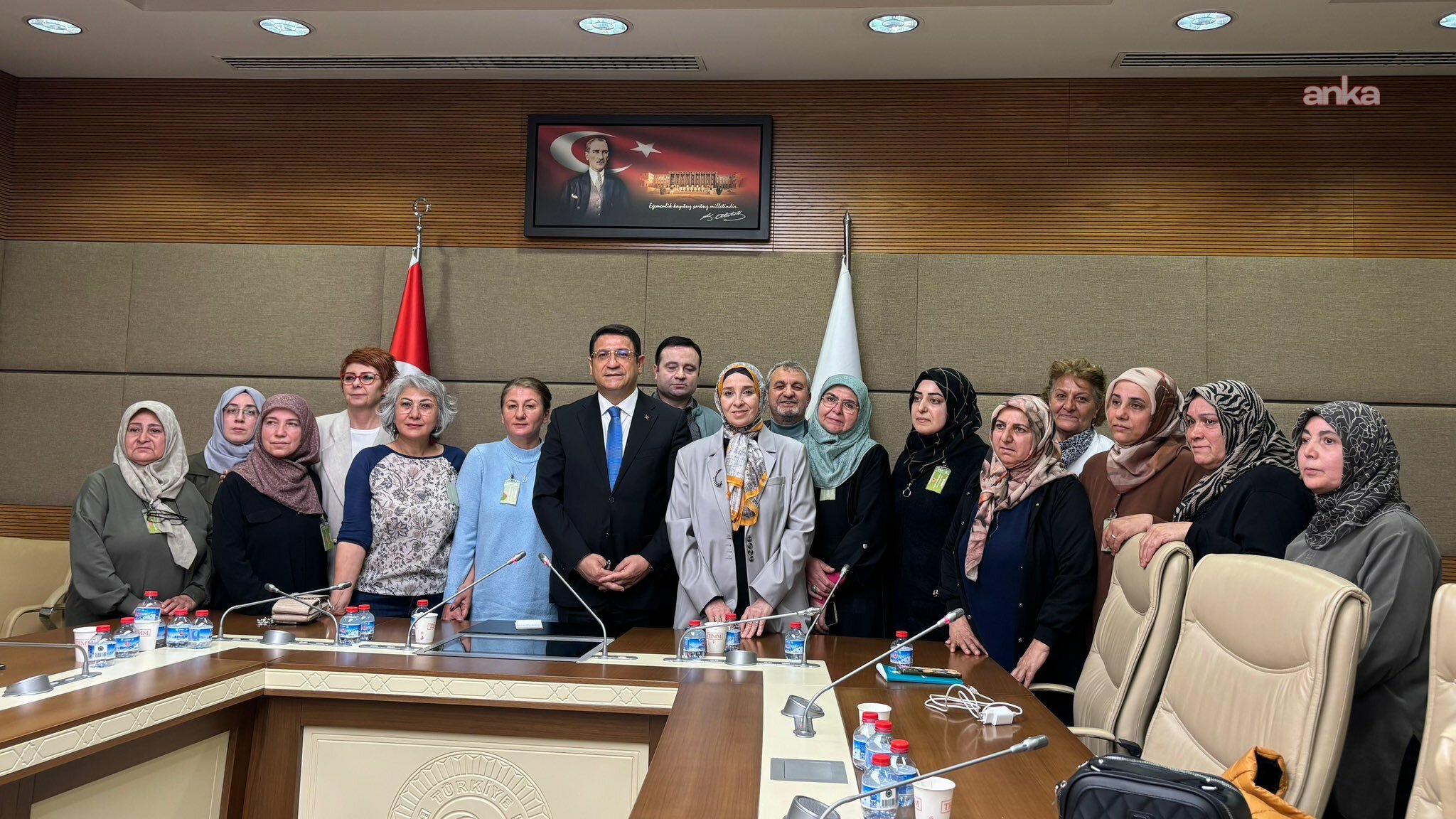 İdris Şahin, 15 Temmuz Mağduru Asker Aileleri Platformu'yla görüştü: Adil yargılama talepleri evrensel hukuk ilkeleri çerçevesinde değerlendirilmeli