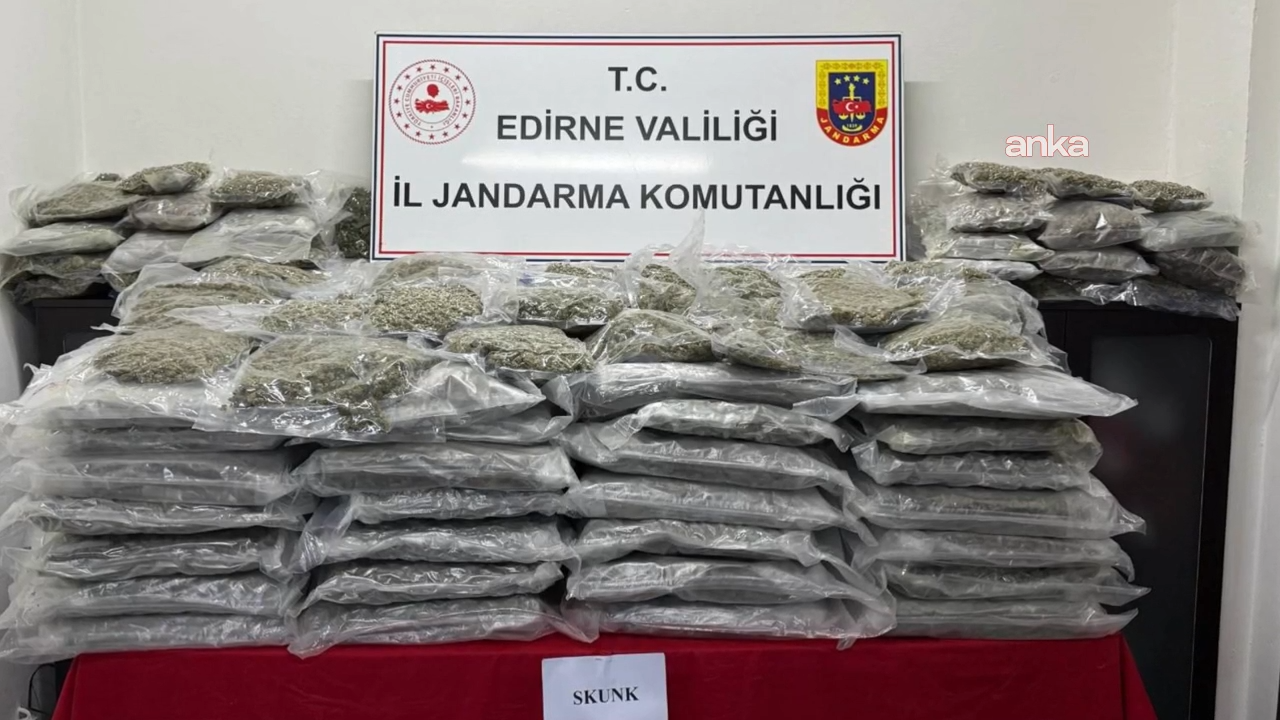 Jandarma Genel Komutanlığı: Van ve Edirne'de düzenlenen operasyonlarda 471 kilogram uyuşturucu madde ele geçirildi