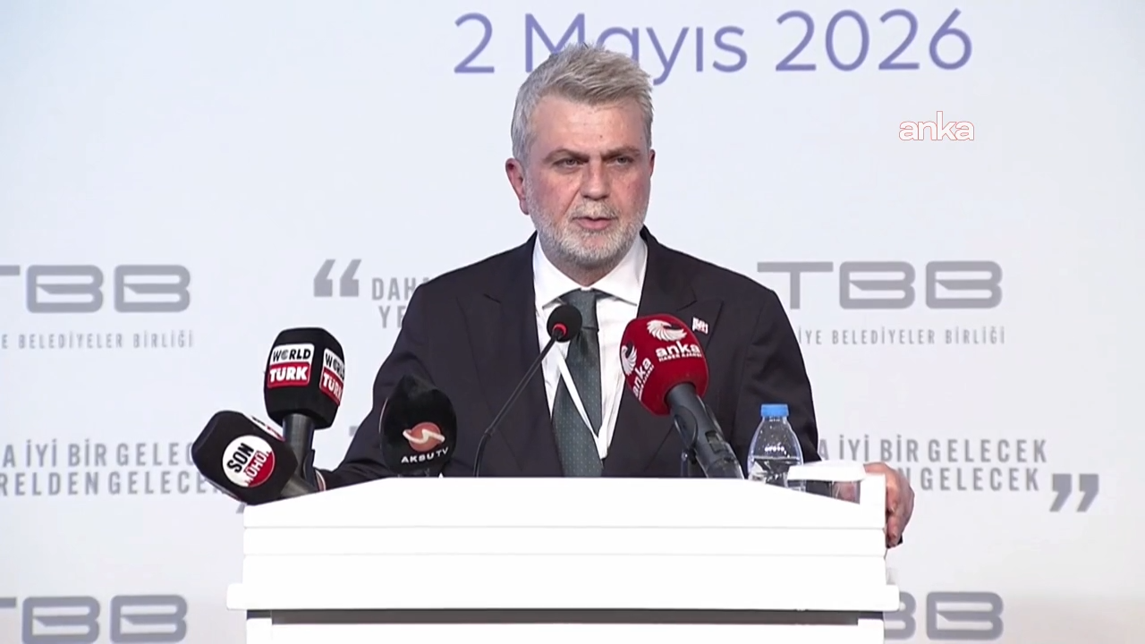 Türkiye Belediyeler Birliği'nde seçiminde konuşan Fırat Görgel: Kendi şehrimizde ortaya koyduğumuz uyum ve dayanışma modelini TBB çatısı altında ileriye taşımak istiyoruz