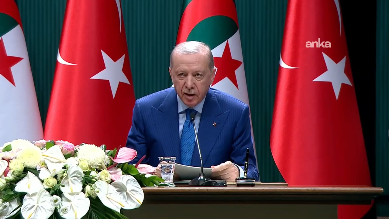 Cumhurbaşkanı Erdoğan: Cezayir ile iş birliğimizi her alanda ilerleteceğiz