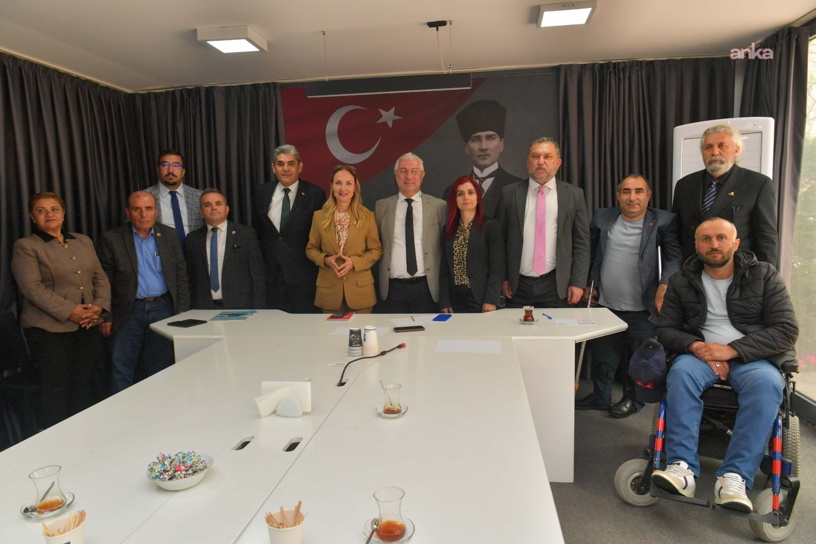 Aylin Nazlıaka, Ankara Kent Konseyi Engelli Meclisi’ni ziyaret etti