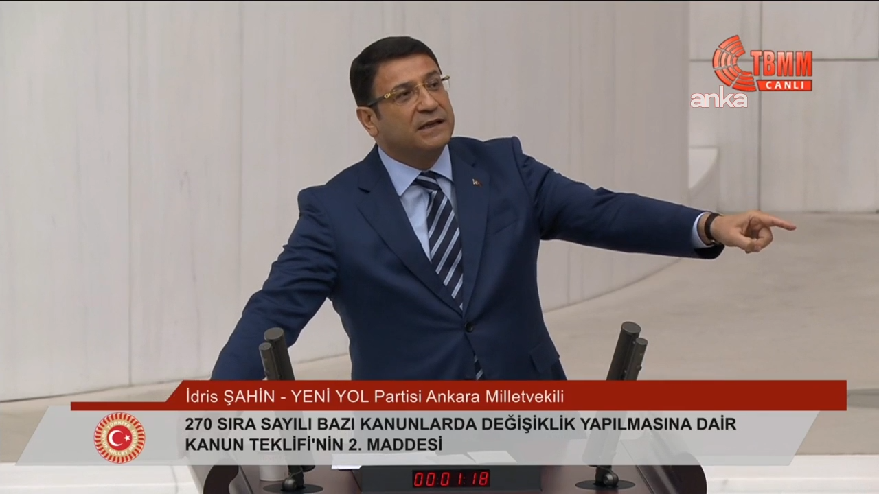 İdris Şahin'den iktidara tepki: Sıcak para tercihiniz Türkiye'yi farklı noktalara getirdi