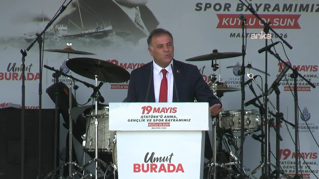 İBB Başkanvekili Nuri Aslan: 19 Mayıs, küllerimizden doğduğumuz gündür