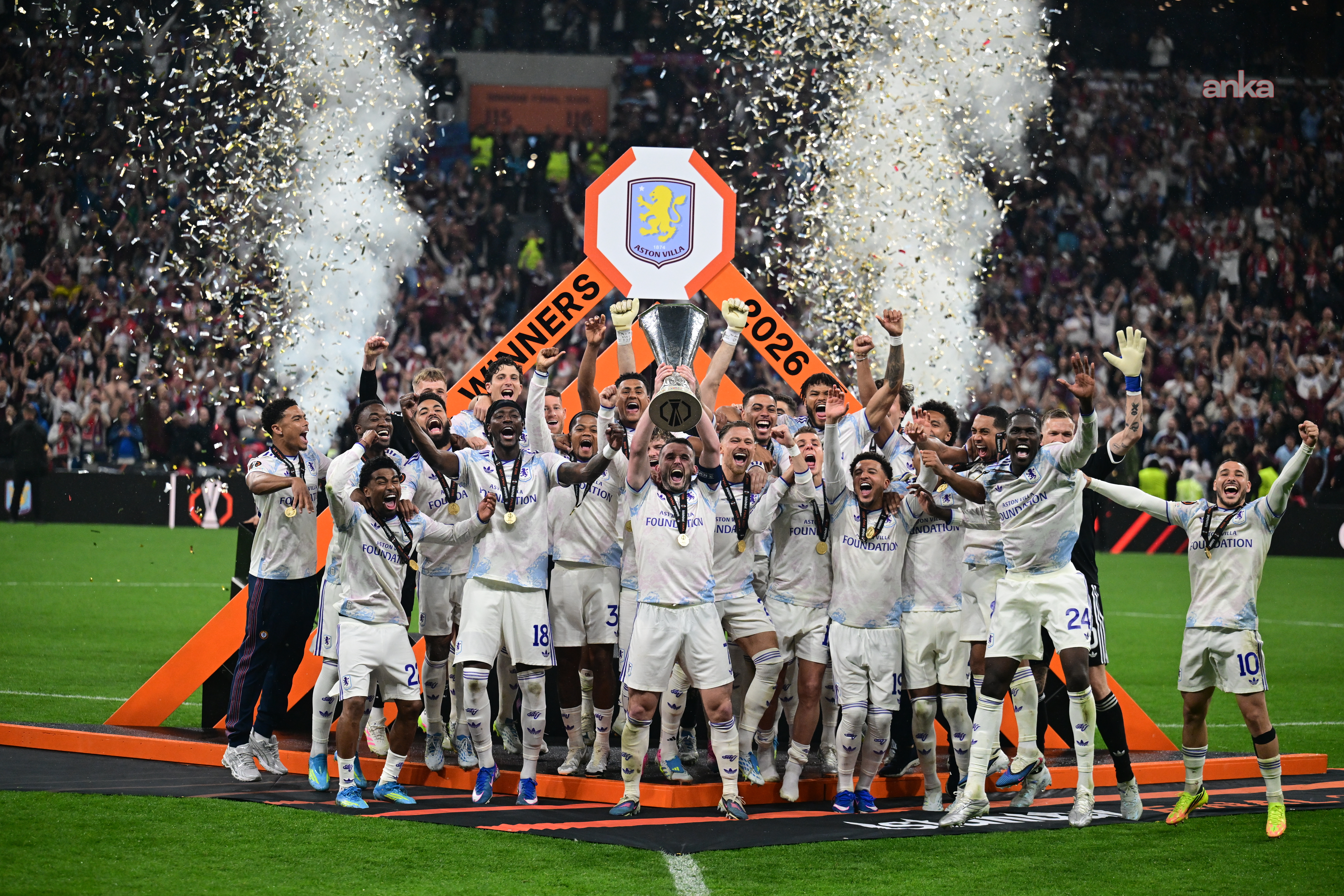 Aston Villa, UEFA Avrupa Ligi’nde şampiyon oldu