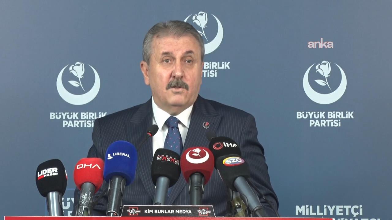 Mustafa Destici: Türkiye Cumhuriyeti, terörle mücadelesini eli kanlı bir terör aparatına ihtiyaç duymadan yürütme kudretine sahiptir